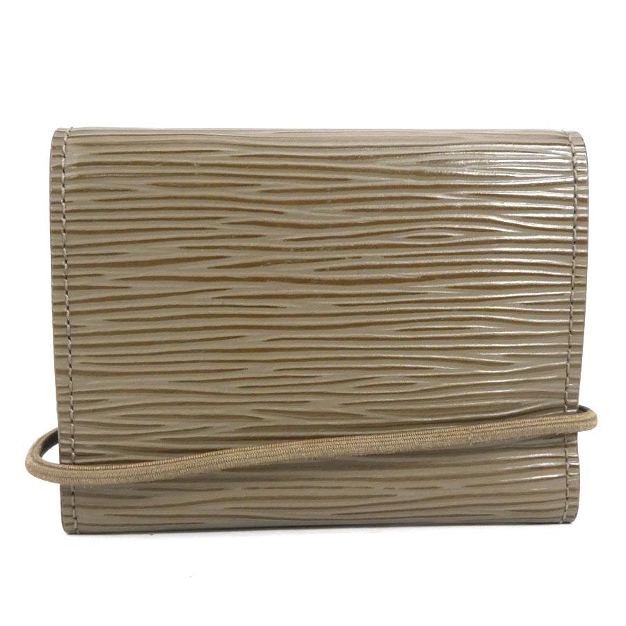 LOUIS VUITTON（ルイ・ヴィトン） ルイ ヴィトン 三つ折り財布 エピ