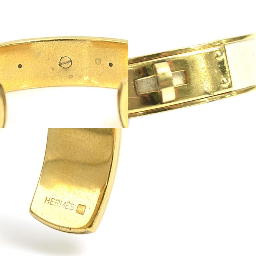 エルメス HERMES ブレスレット ケリーバングル メタル/レザー エルメス HERMES ブレスレット ケリーバングル メタル/レザー