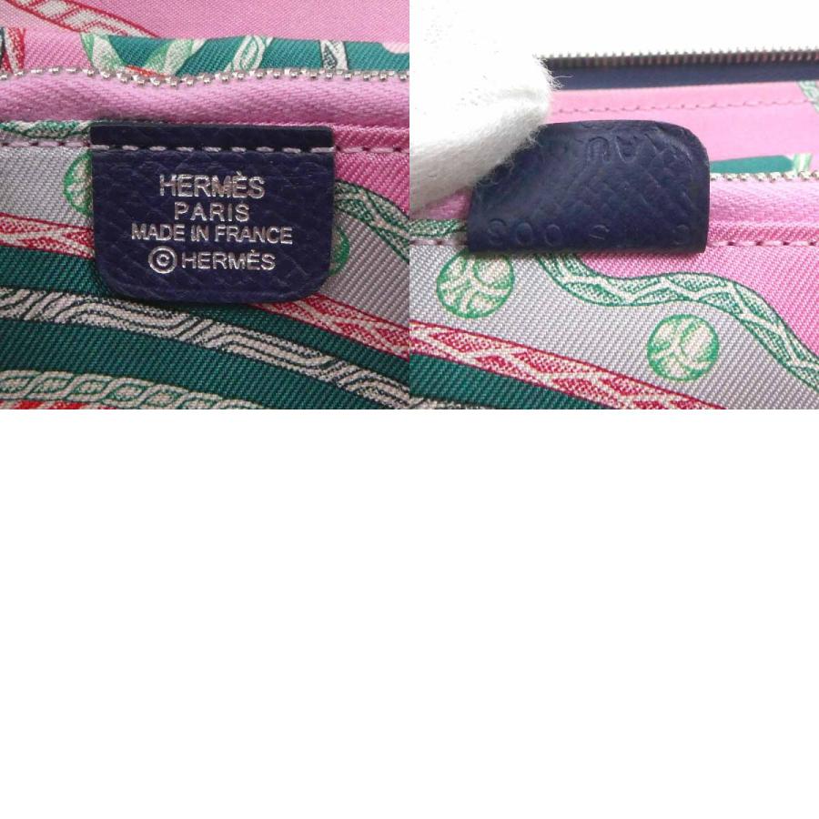 HERMES（エルメス） ラウンドファスナー長財布 アザップ ロング シルク