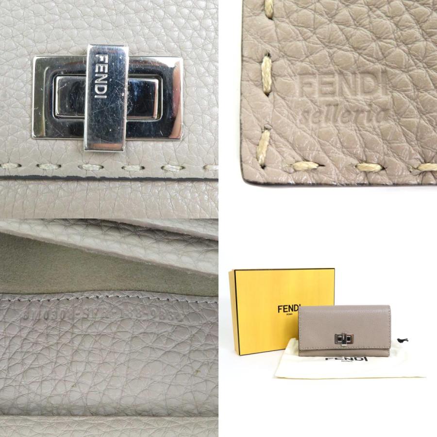美品　FENDI 二つ折り財布　グレージュ　セレリア 楽天市場】フェンディ セレリア 財布の通販
