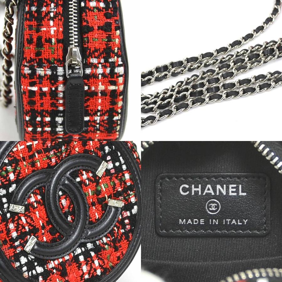 CHANEL（シャネル） 斜め掛けショルダーバッグ ココマーク ツイード