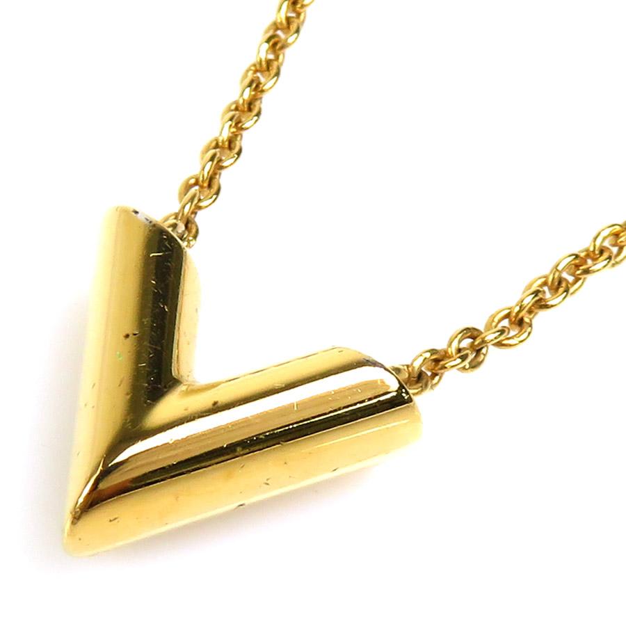 LOUIS VUITTON エッセンシャルV メタルゴールド LOUIS VUITTON（ルイ・ヴィトン） ルイ ヴィトン ネックレス