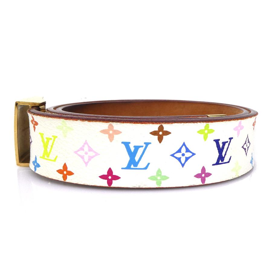 LOUIS VUITTON ルイ ヴィトン ベルト モノグラムマルチカラー