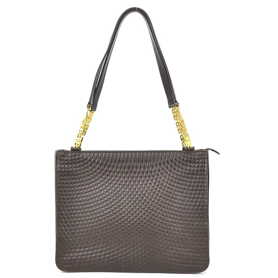 Bally バリー BALLY ショルダーバッグ キルティング レザー/メタル 