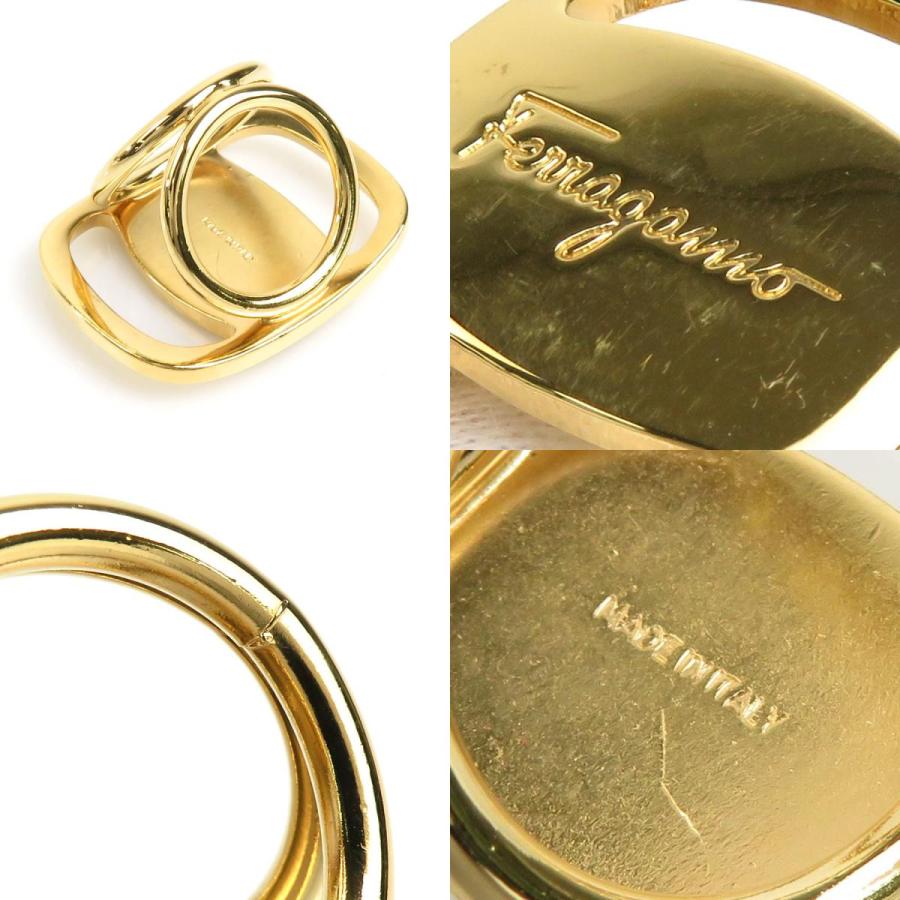 サルヴァトーレフェラガモ Salvatore Ferragamo スカーフリング ヴァラ