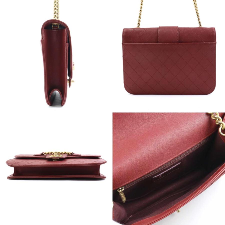 CHANEL シャネル 斜め掛けショルダーバッグ マトラッセ ココマーク 