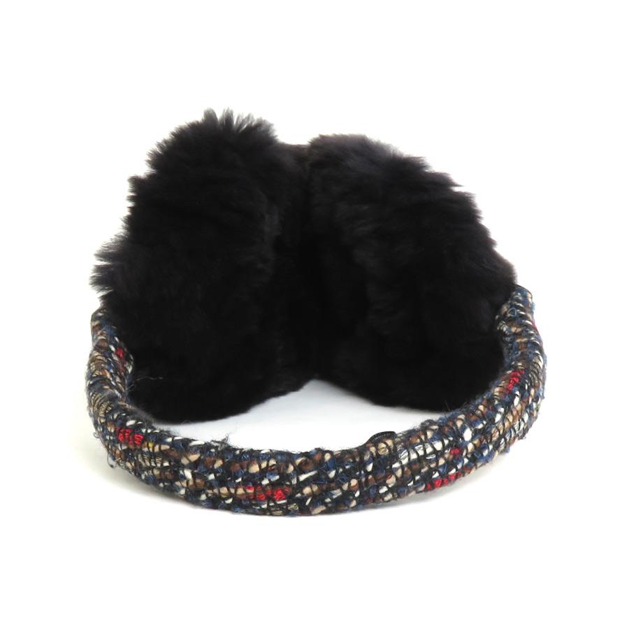 CHANEL 耳あて　イヤーマフ 暖かくてふわふわが可愛い♡】CHANEL イヤーマフ 耳あて (CHANEL