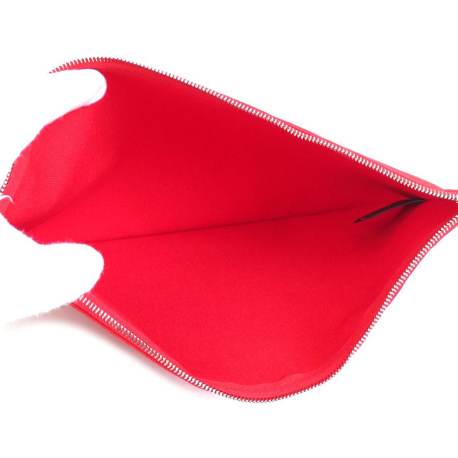 HERMES（エルメス） ポーチ マルチケース BAIN コットン レッド