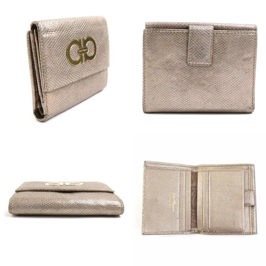 サルヴァトーレフェラガモ Salvatore Ferragamo 二つ折り財布