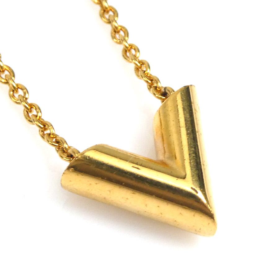 LOUIS VUITTON ルイ ヴィトン ネックレス エッセンシャルV