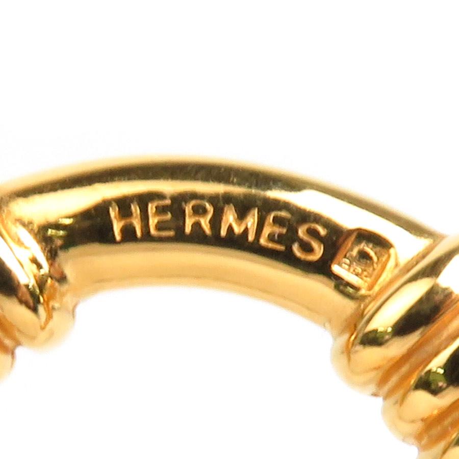 HERMES エルメス スカーフリング メタル ゴールド : ブランド