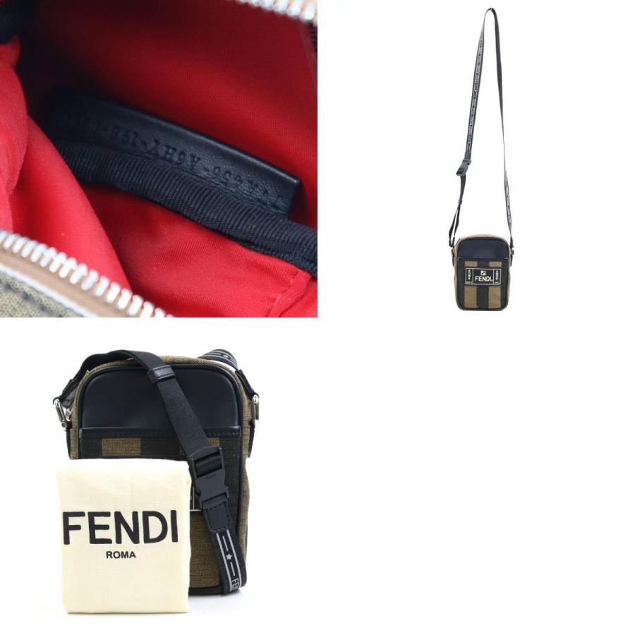 FENDI（フェンディ） 斜め掛けショルダーバッグ ポシェット ペカン