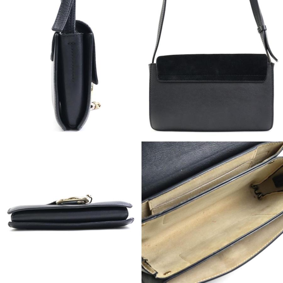 Chloe（クロエ） 斜め掛けショルダーバッグ フェイ レザー/スエード
