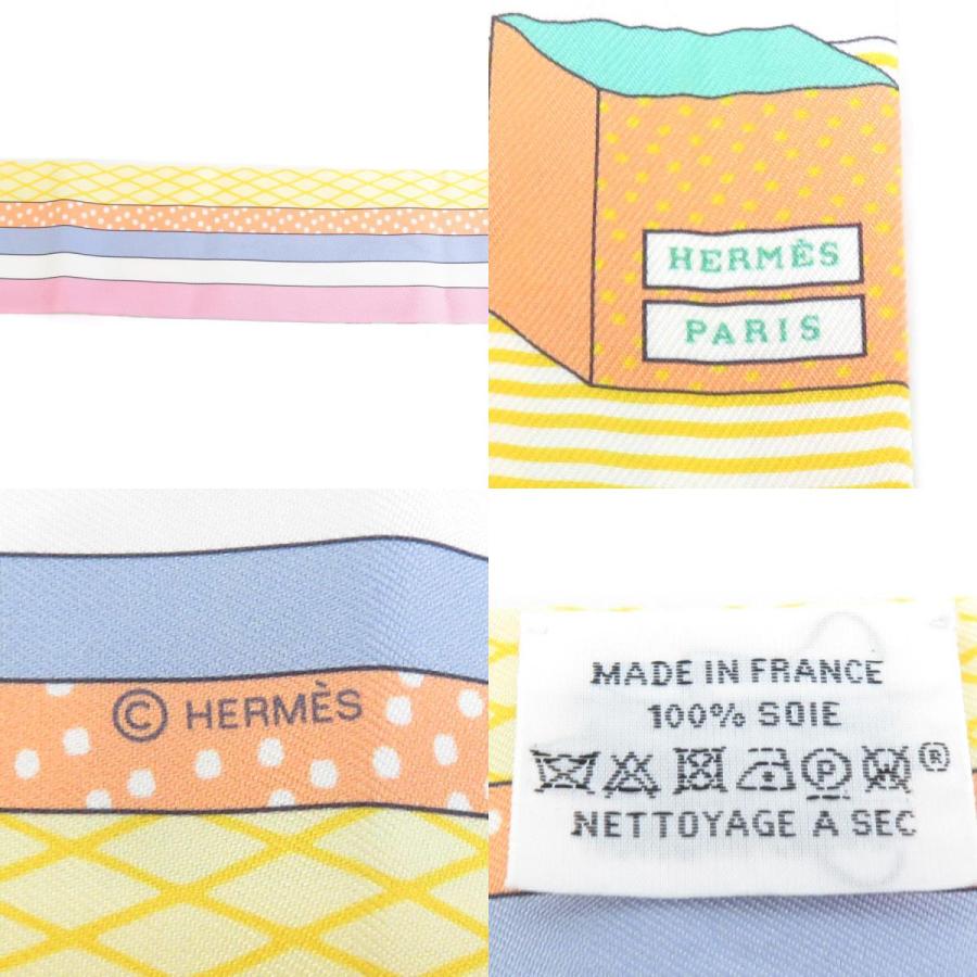 HERMES（エルメス） スカーフ ツイリー シルク マルチカラー