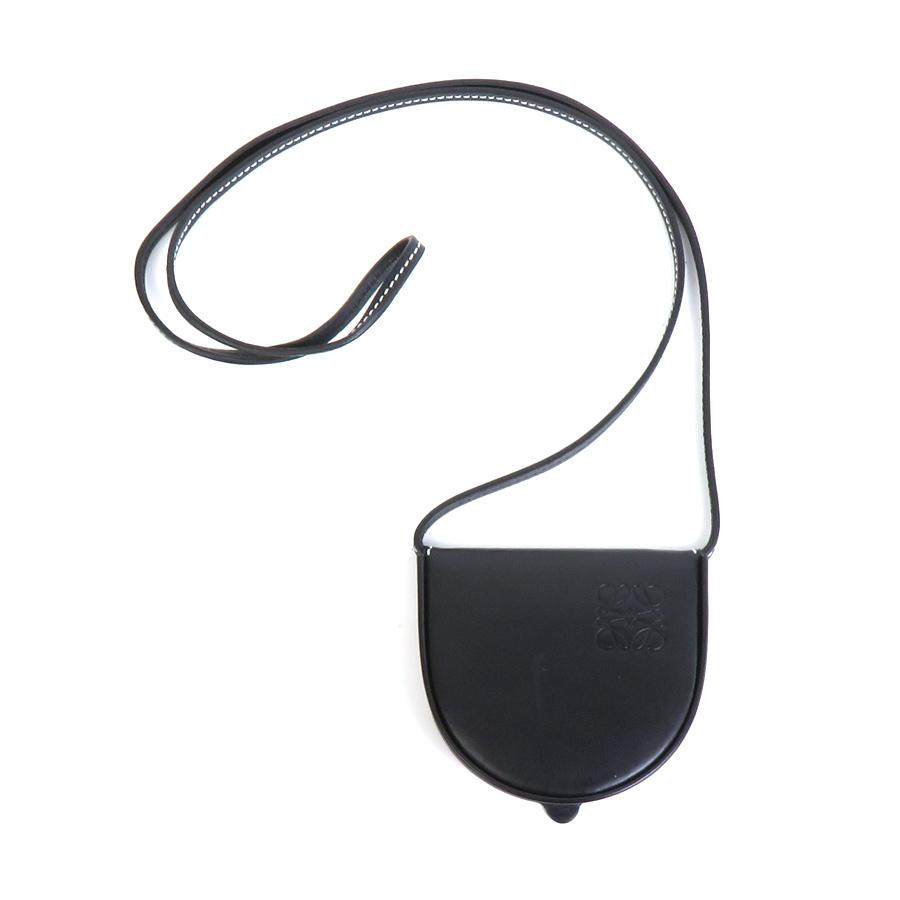 LOEWE ロエベ コインケース ショルダーポシェット ヒールポーチ レザー  