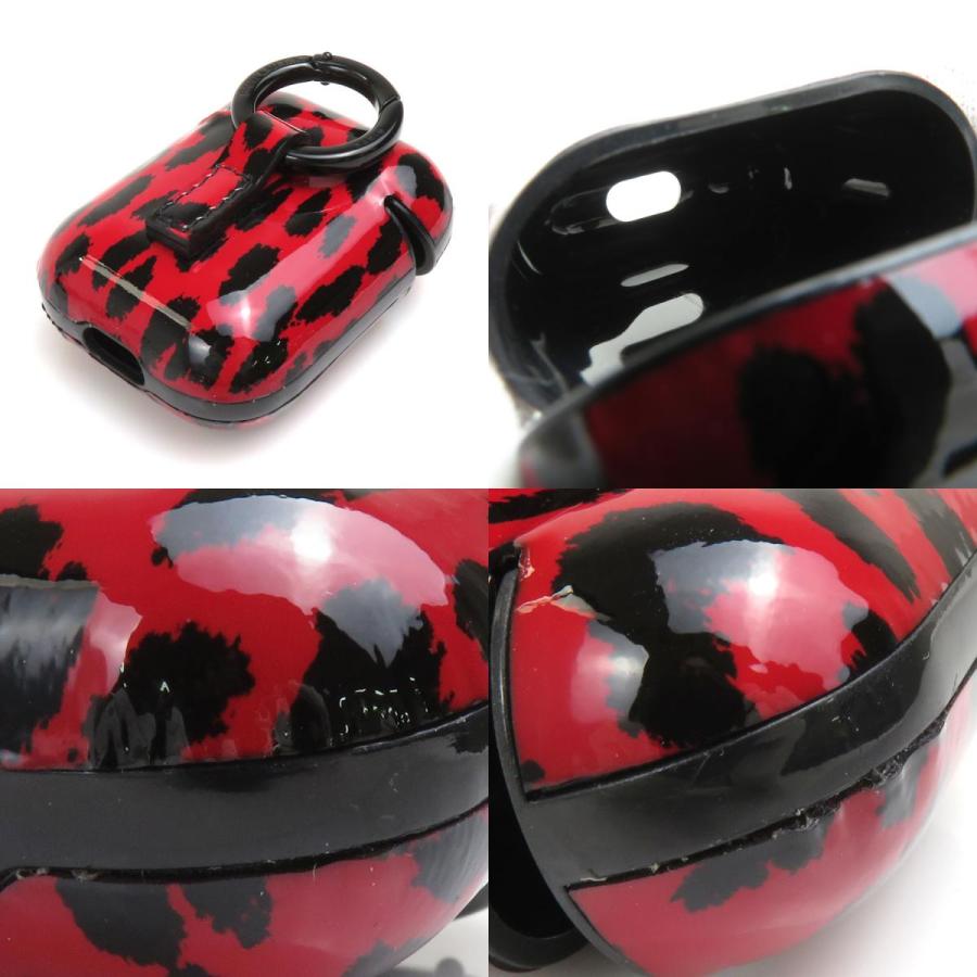 サンローラン SAINT LAURENT AirPodsケース レオパード プラスチック