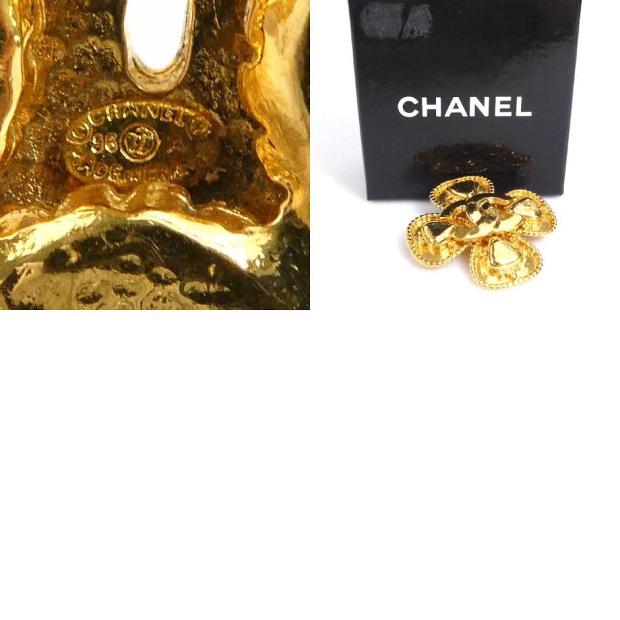 CHANEL（シャネル） ブローチ ココマーク メタル ゴールド : ブランド
