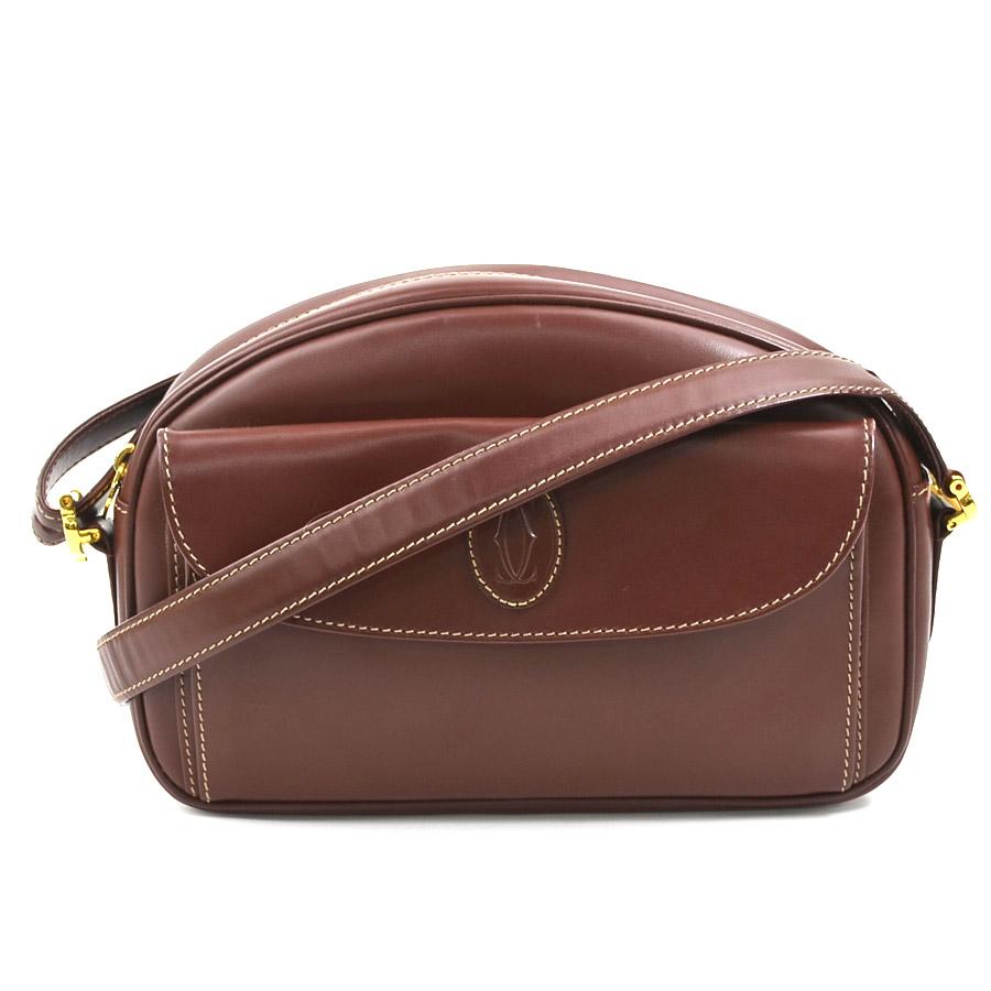 Cartier（カルティエ） ショルダーバッグ マストライン レザー