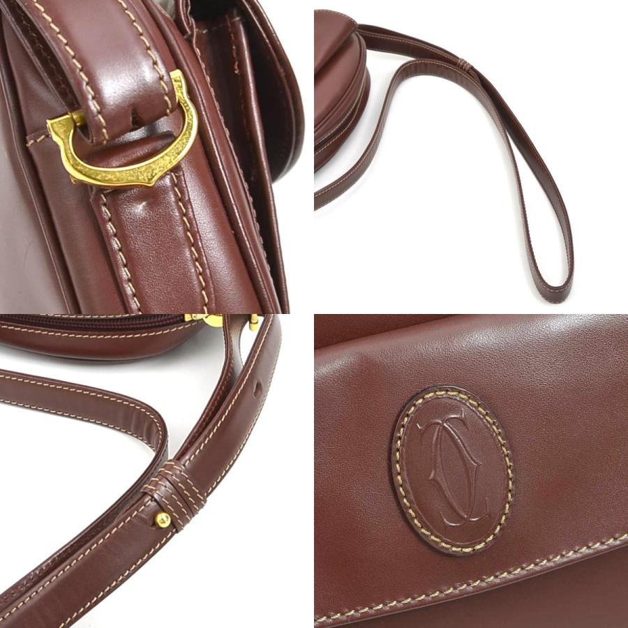 Cartier（カルティエ） ショルダーバッグ マストライン レザー