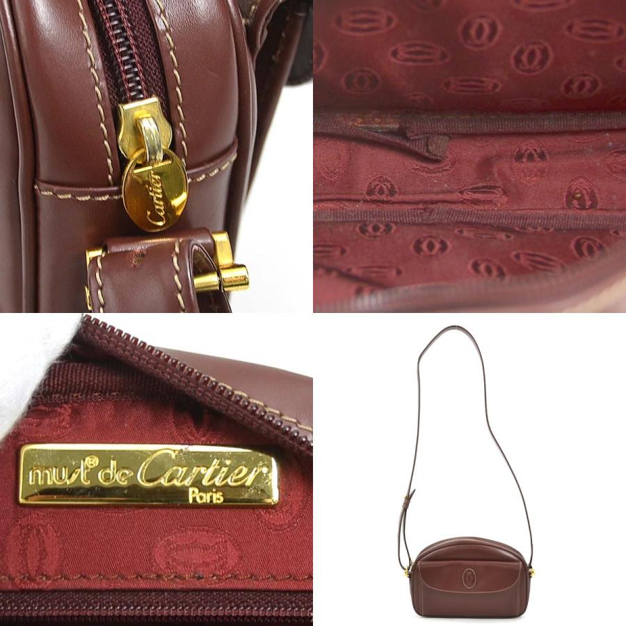 Cartier（カルティエ） ショルダーバッグ マストライン レザー