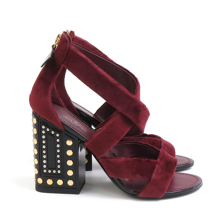 LOUIS VUITTON ホライズンライン　サンダル　ベロア　LV ブラック LOUIS VUITTON ホライズンライン サンダル ベロア LV ブラック - メルカリ