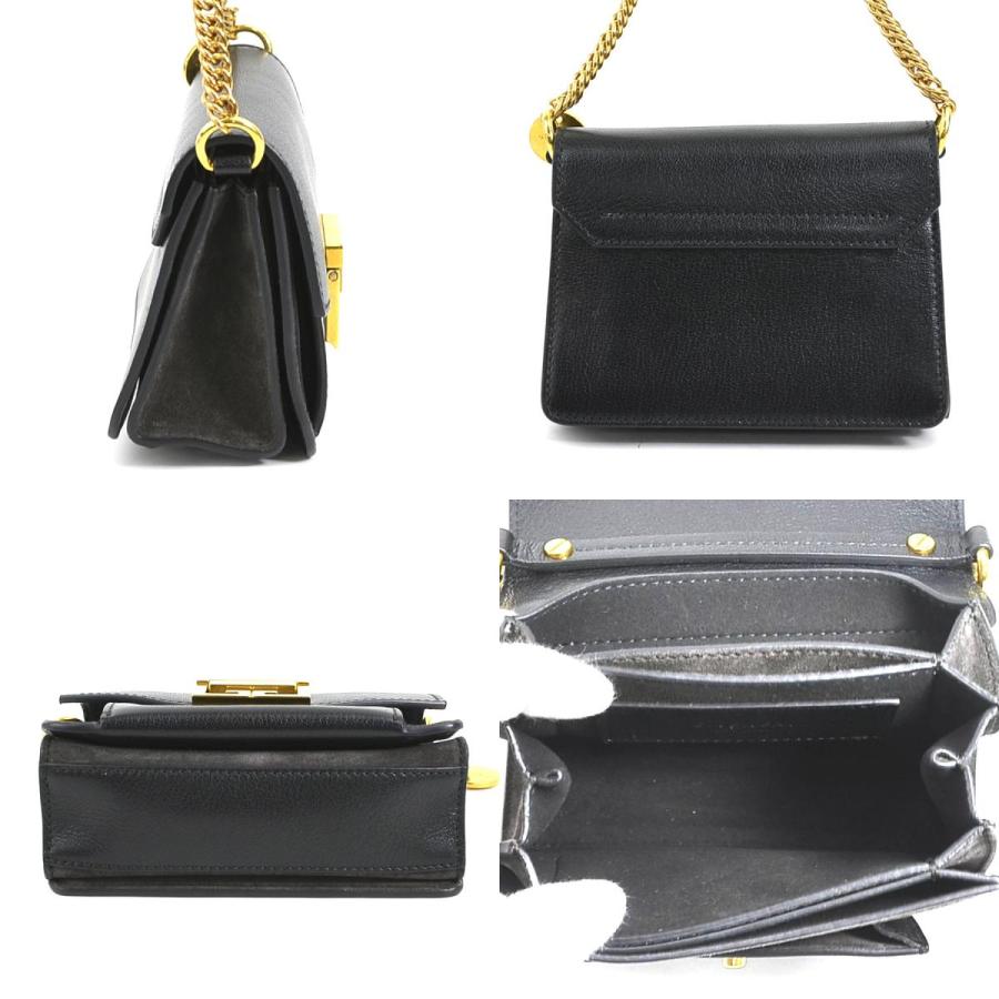 ジバンシィ GIVENCHY ハンドバッグ ショルダーバッグ レザー/スエード