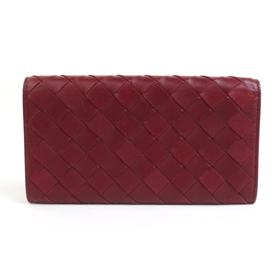 ボッテガヴェネタ BOTTEGAVENETA 二つ折り長財布 イントレチャート 