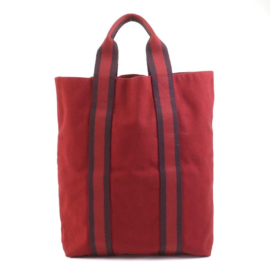 エルメス　Hermes　フールトゥ　カバス　トートバッグ　ハンドバッグ　レッド HERMES（エルメス） ハンドバッグ トートバッグ フールトゥ カバス