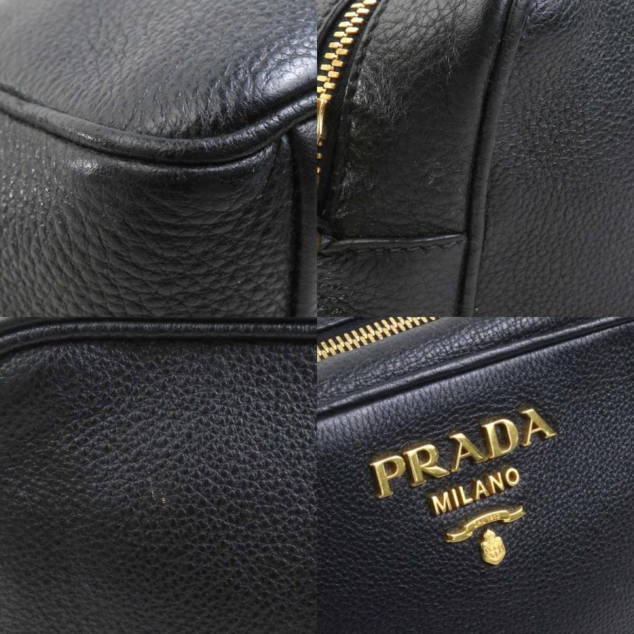PRADA（プラダ） 斜め掛けショルダーバッグ レザー ブラック