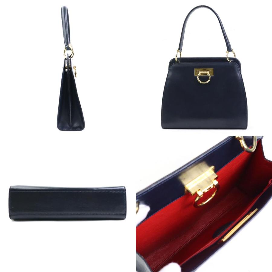 CELINE（セリーヌ） ハンドバッグ レザー ネイビー : ブランドバリュー