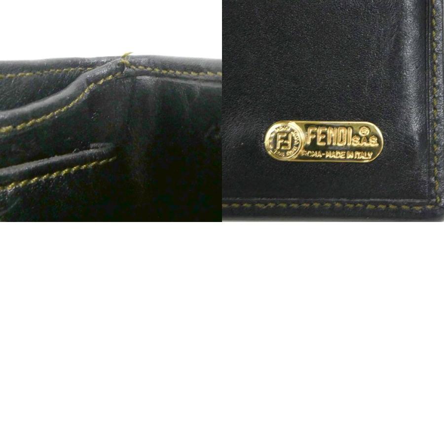 FENDI 三つ折り財布 ズッカ キャンバス ブラウン FENDI（フェンディ） 三つ折り財布 ズッカ キャンバス ブラウン