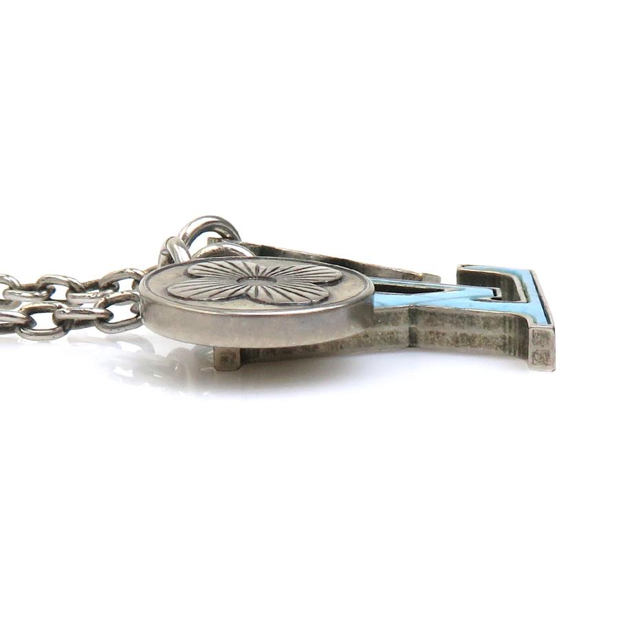 ルイヴィトン M00317 LVイニシャル メタルカラー モノグラム ネックレス ルイヴィトン M00317 LVイニシャル メタルカラー モノグラム