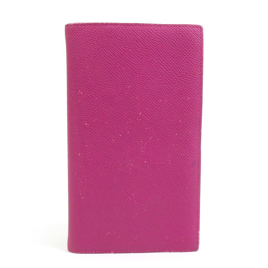 HERMES エルメス 手帳カバー レザー パープル : ブランドバリュー  