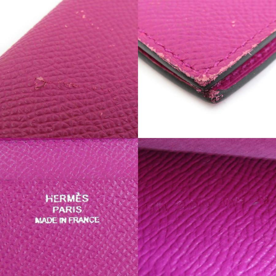 エルメス HERMES 手帳カバー レザー パープル : e59260a : ブランド 