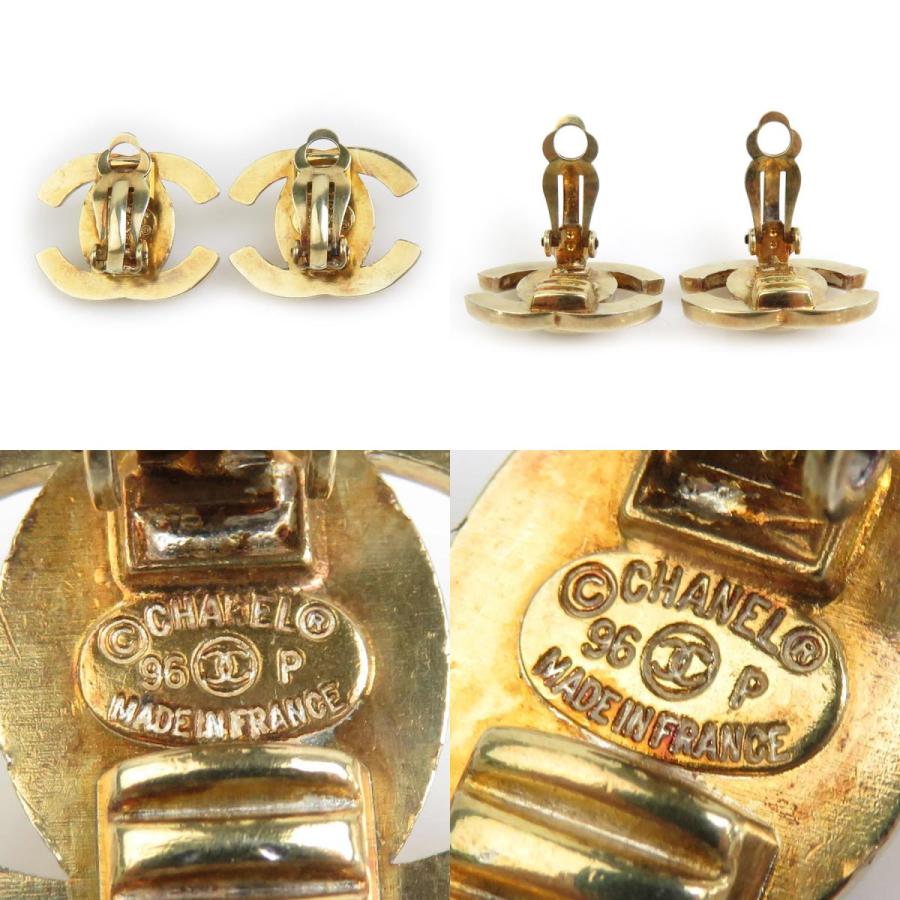 CHANEL（シャネル） イヤリング ココマーク メタル ゴールド