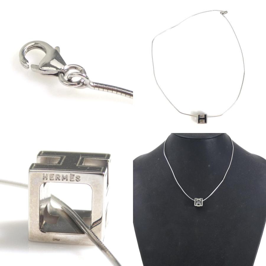 HERMES エルメス ネックレス Hキューブ カージュドアッシュ HERMES エルメス ネックレス Hキューブ カージュドアッシュ