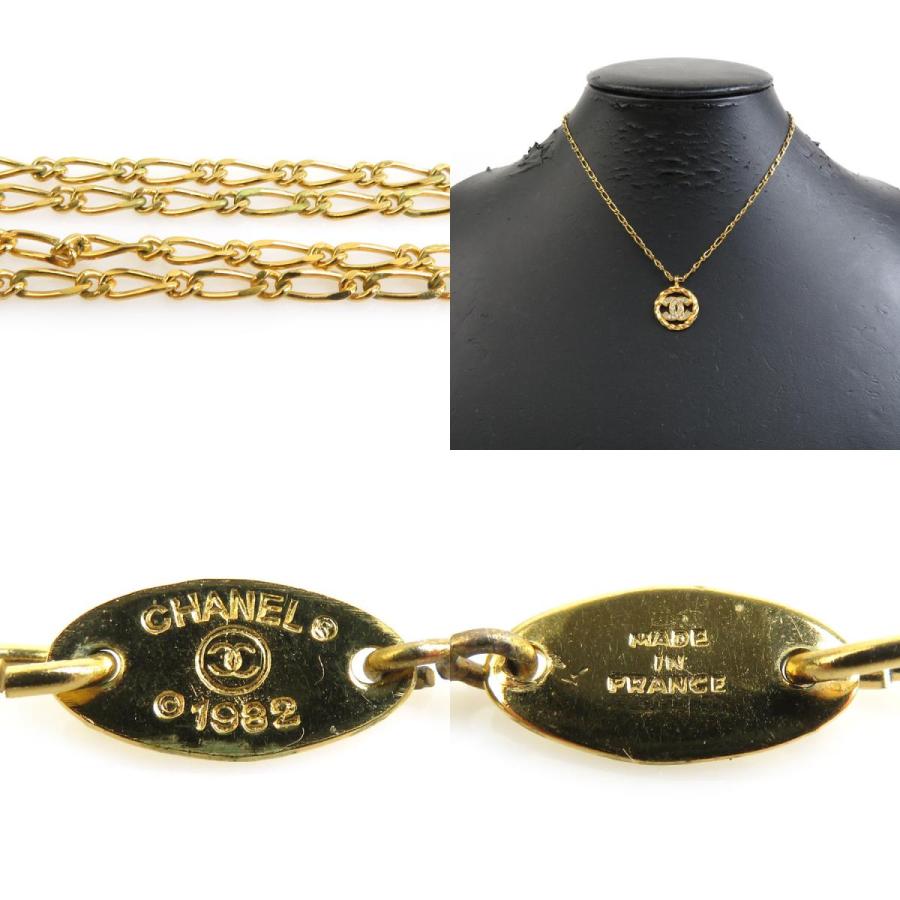 CHANEL（シャネル） ネックレス ココマーク メタル/ラインストーン