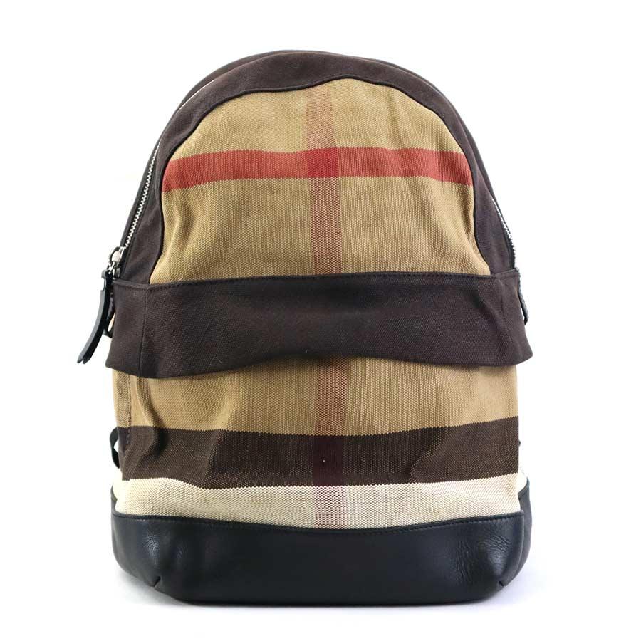 BURBERRY（バーバリー） リュック キャンバス/レザー ベージュ