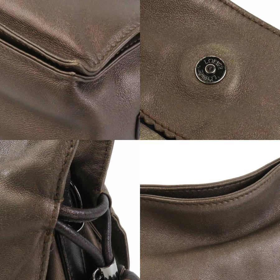 LOEWE ロエベ 斜め掛けショルダーバッグ フラメンコ レザー