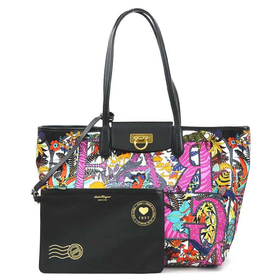 Salvatore Ferragamo フェラガモ ハンドバッグ マルチカラー