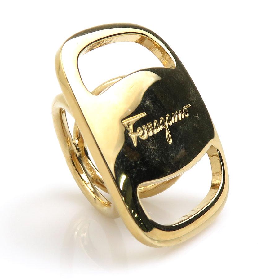 サルヴァトーレフェラガモ Salvatore Ferragamo スカーフリング ヴァラ