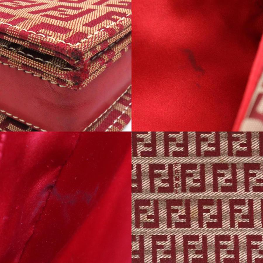 FENDI（フェンディ） ハンドバッグ ズッキーノ キャンバス/メタル