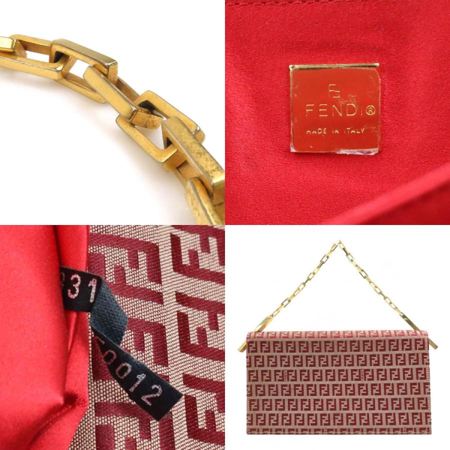 FENDI（フェンディ） ハンドバッグ ズッキーノ キャンバス/メタル