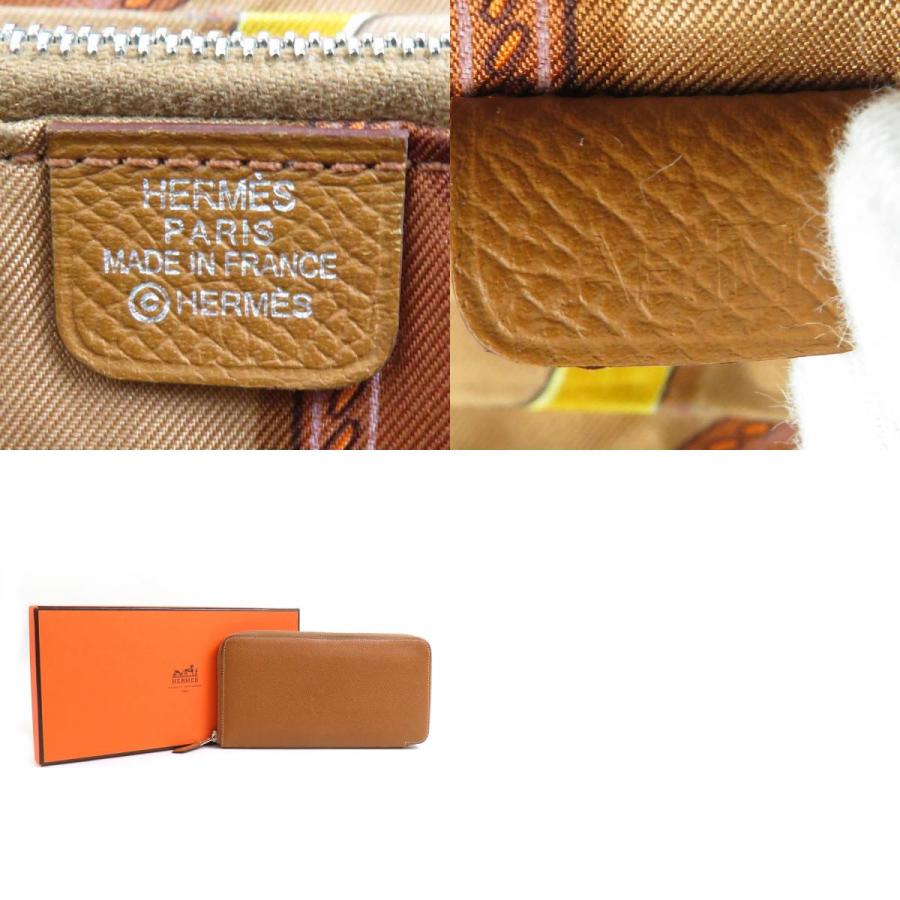 HERMES（エルメス） ラウンドファスナー長財布 アザップロング シルク