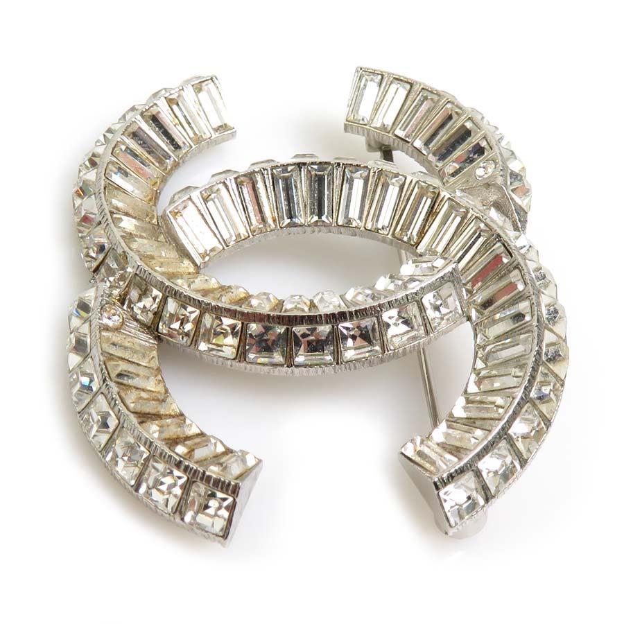 CHANEL（シャネル） ブローチ ココマーク メタル/ラインストーン