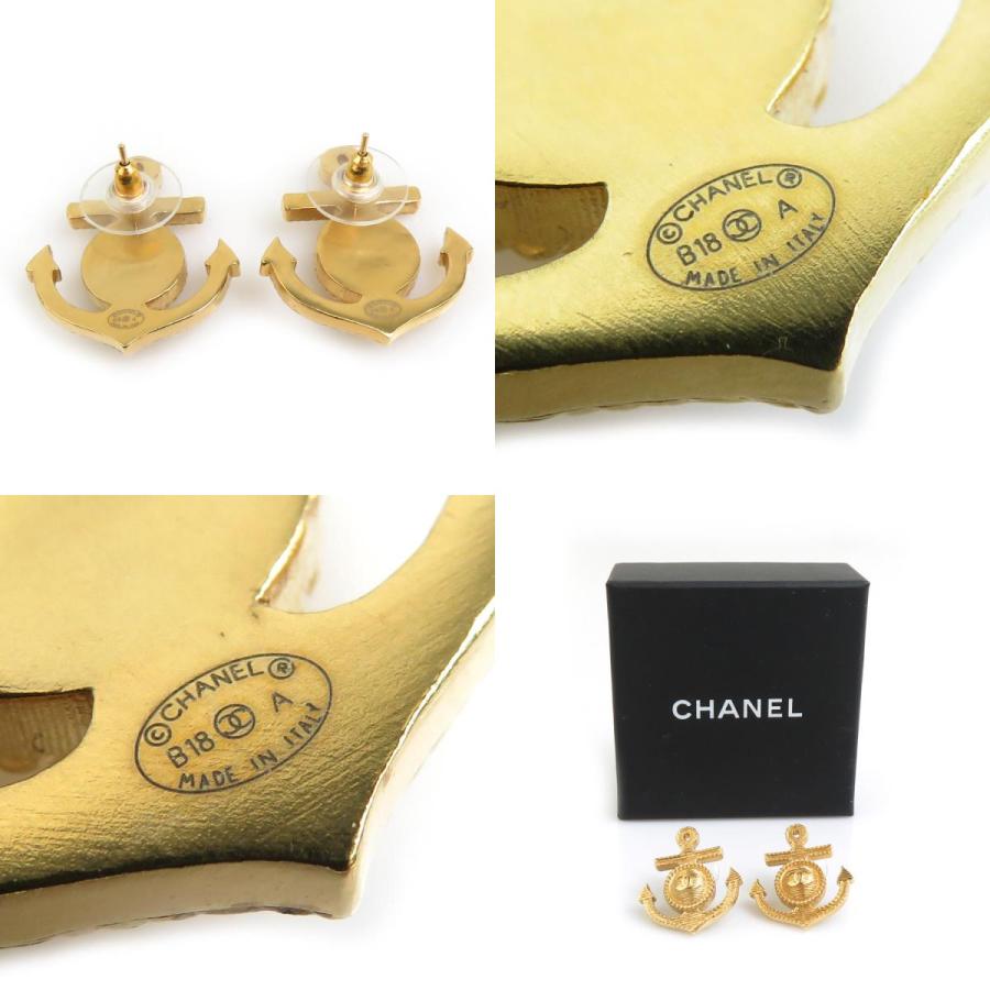 CHANEL（シャネル） ピアス ココマーク いかり メタル ゴールド