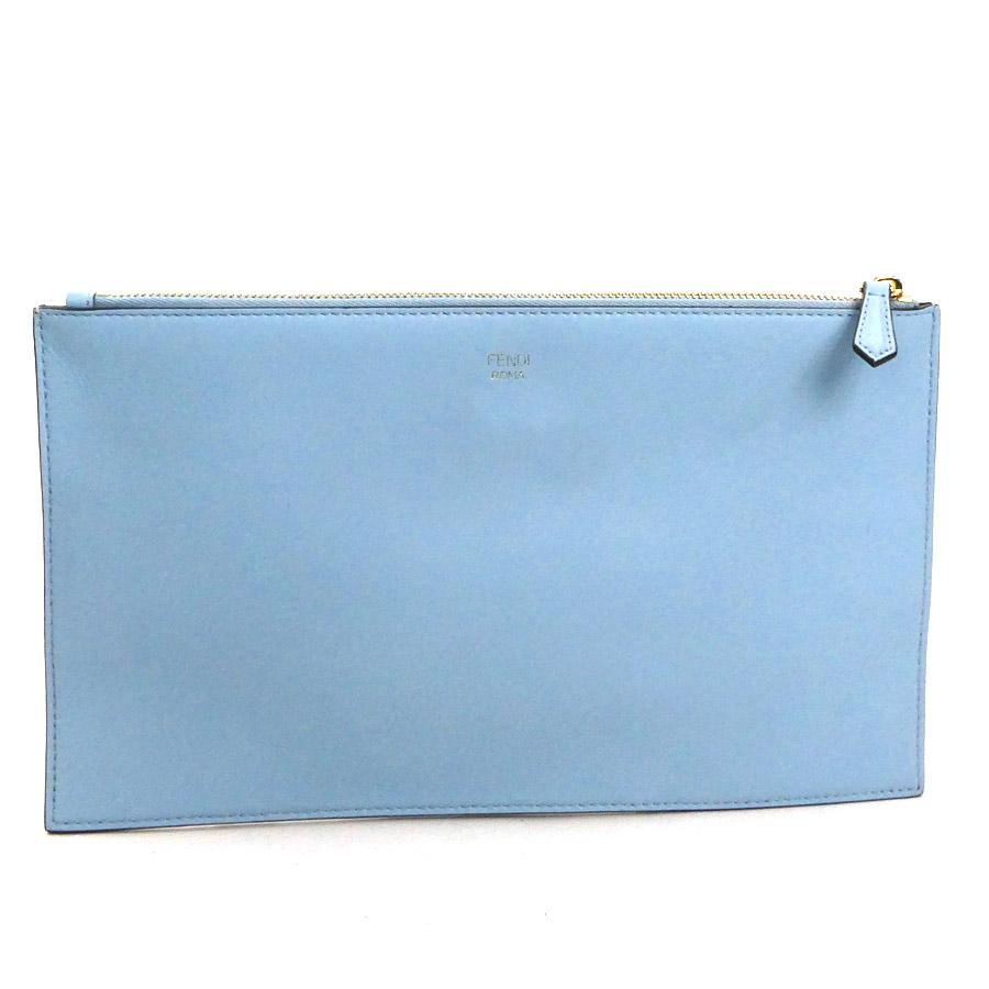 FENDI（フェンディ） ポーチ クラッチバッグ レザー マルチカラー