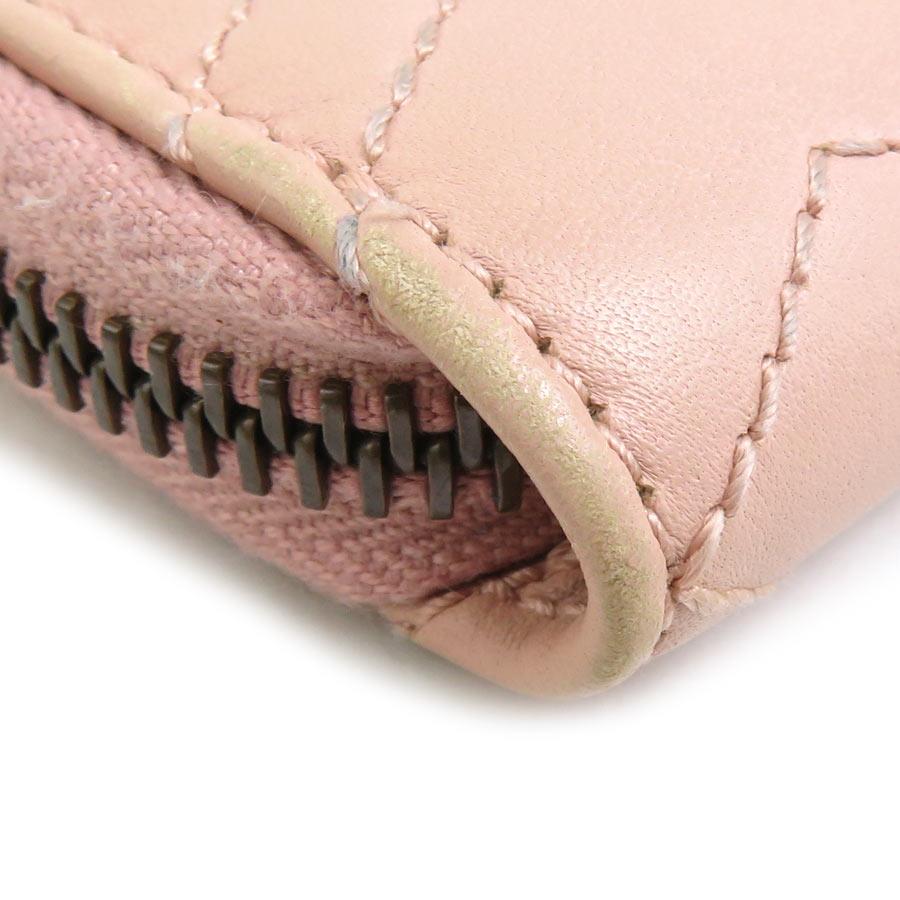GUCCI（グッチ） キーケース GGマーモント レザー/メタル ピンク