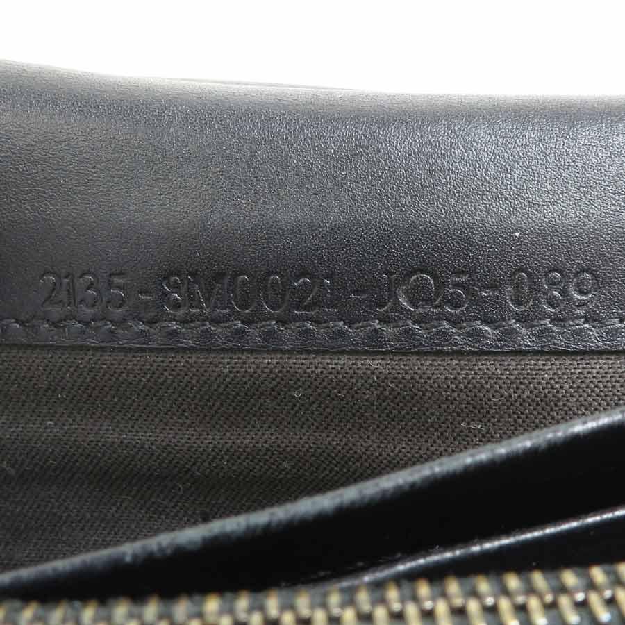FENDI（フェンディ） 長財布 ズッキーノ キャンバス/レザー ブラック