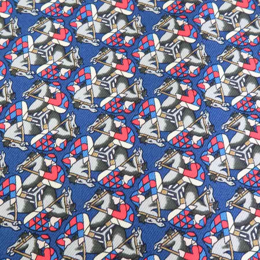 HERMES（エルメス） スカーフ ショール シルク/アンゴラ ブルー